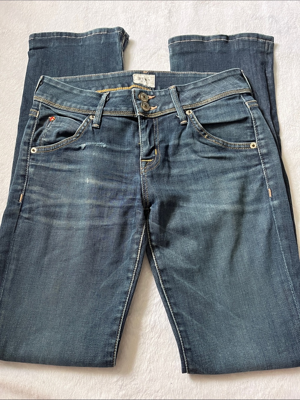 Hudson Jeans Women's Boot Cut Denim - Dark Blue Wash